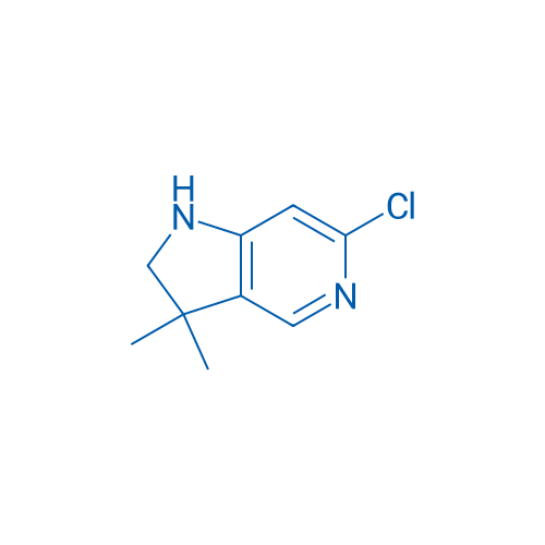 6-Chloro-3,3-dimethyl-2,3-dihydro-1H-pyrrolo[3,2-c]pyridine 1g
