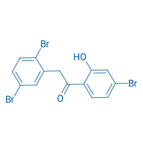1-(4-Bromo-2-hydroxyphenyl)-2-(2,5-dibromophenyl)ethanone 100mg