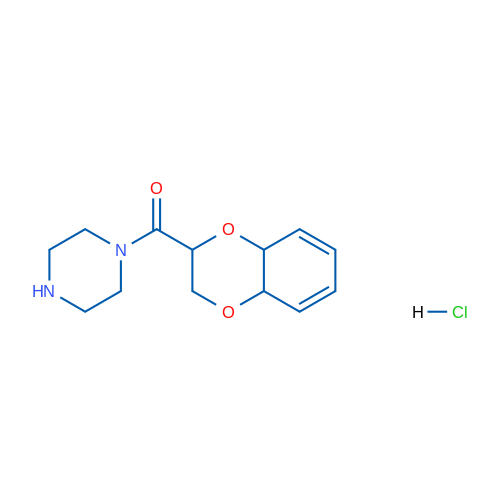 Piperazin-1-yl(2,3,4a,8a-tetrahydrobenzo[b][1,4]dioxin-2-yl)methanone hydrochloride 1g