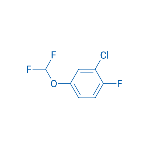 2-Chloro-4-(difluoromethoxy)-1-fluoro-benzene 1g