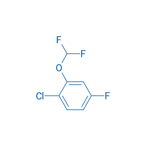 1-Chloro-2-difluoromethoxy-4-fluorobenzene 1g