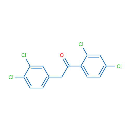 1-(2,4-Dichlorophenyl)-2-(3,4-dichlorophenyl)ethanone 1g