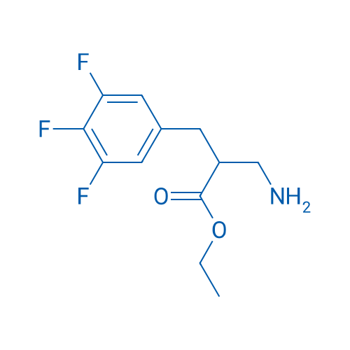 Ethyl 3-amino-2-[(3,4,5-trifluorophenyl)methyl]propanoate 1g