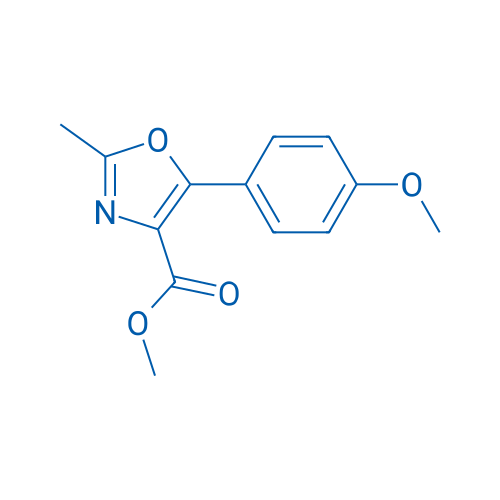 Methyl 5-(4-methoxyphenyl)-2-methyloxazole-4-carboxylate 1g