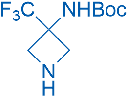 3-(Boc-amino)-3-(trifluoromethyl)azetidine 1g