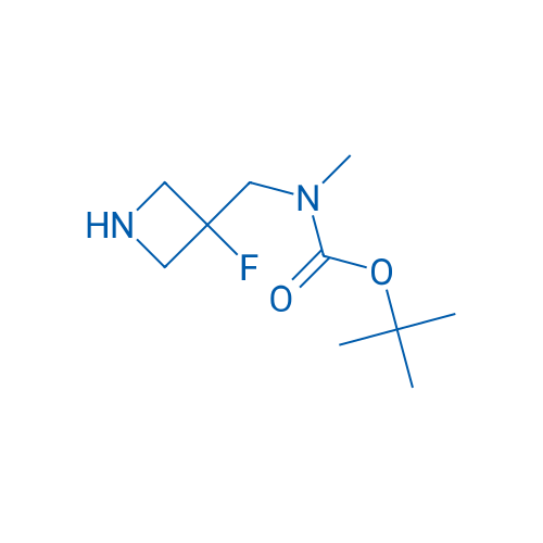 (3-Fluoro-azetidin-3-ylmethyl)-methyl-carbamic acid tert-butyl ester 1g