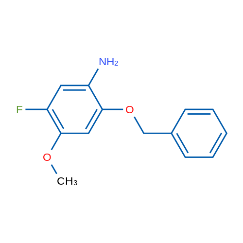 2-(Benzyloxy)-5-fluoro-4-methoxyaniline 1g