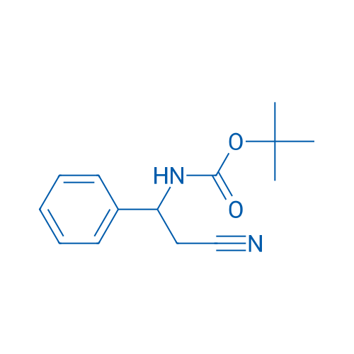 tert-Butyl N-(2-cyano-1-phenylethyl)carbamate 1g