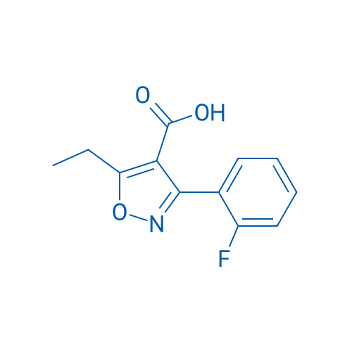 5-Ethyl-3-(2-fluorophenyl)-1,2-oxazole-4-carboxylic acid 1g
