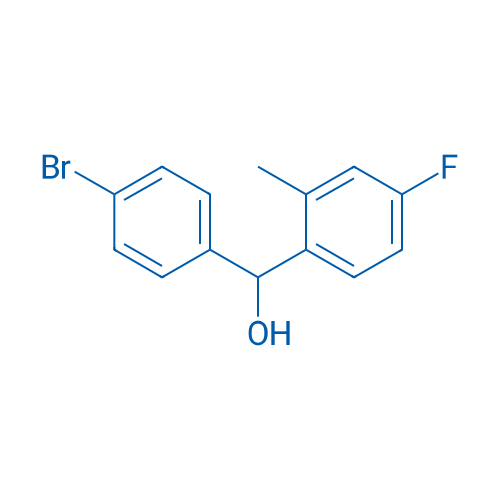 (4-Bromophenyl)(4-fluoro-2-methylphenyl)methanol 1g