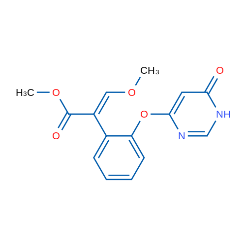 (E)-Methyl 3-methoxy-2-(2-((6-oxo-1,6-dihydropyrimidin-4-yl)oxy)phenyl)acrylate 1g