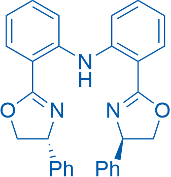 Bis(2-((R)-4-phenyl-4,5-dihydrooxazol-2-yl)phenyl)amine 1g
