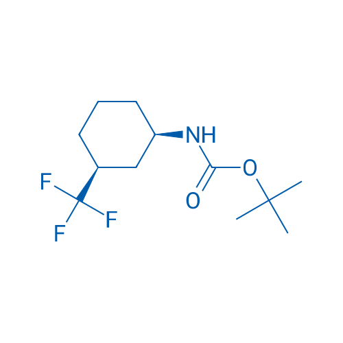 tert-butyl N-[(1R,3S)-rel-3-(trifluoromethyl)cyclohexyl]carbamate 1g