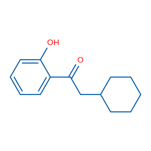 2-Cyclohexyl-1-(2-hydroxyphenyl)ethanone 1g