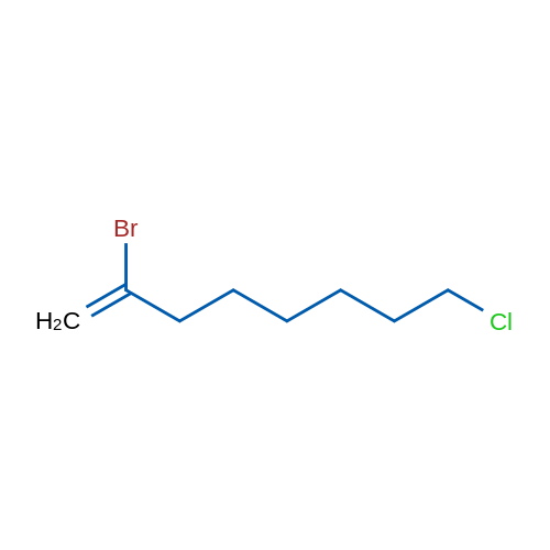 2-bromo-8-chloro-1-octene 5g