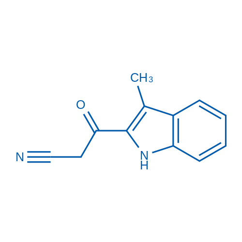 3-(3-Methyl-1H-indol-2-yl)-3-oxopropanenitrile 250mg