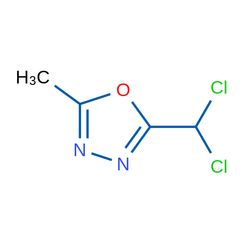 2-Dichloromethyl-5-methyl-[1,3,4]oxadiazole 1g