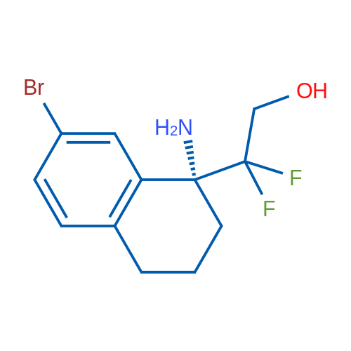 (R)-2-(1-Amino-7-bromo-1,2,3,4-tetrahydronaphthalen-1-yl)-2,2-difluoroethanol 1g