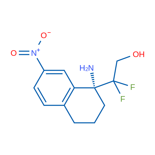 (R)-2-(1-Amino-7-nitro-1,2,3,4-tetrahydronaphthalen-1-yl)-2,2-difluoroethanol 1g