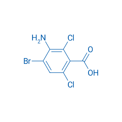 3-Amino-4-bromo-2,6-dichlorobenzoic acid 100mg
