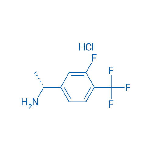 (R)-1-(3-Fluoro-4-(trifluoromethyl)phenyl)ethanamine hydrochloride 100mg