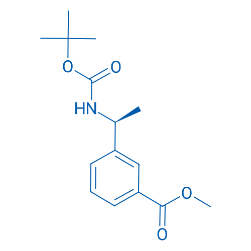 Methyl (S)-3-(1-((tert-butoxycarbonyl)amino)ethyl)benzoate 100mg