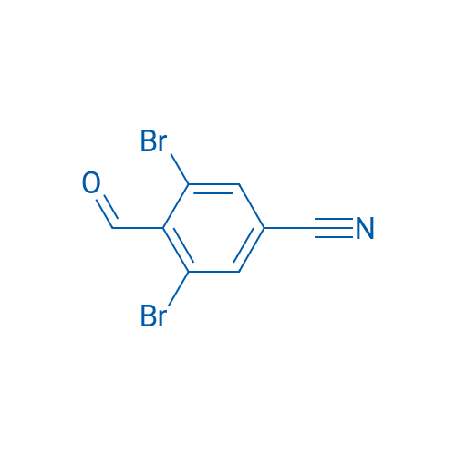 3,5-Dibromo-4-formylbenzonitrile 250mg