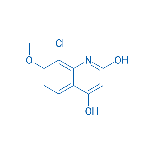 8-Chloro-7-methoxyquinoline-2,4-diol 250mg