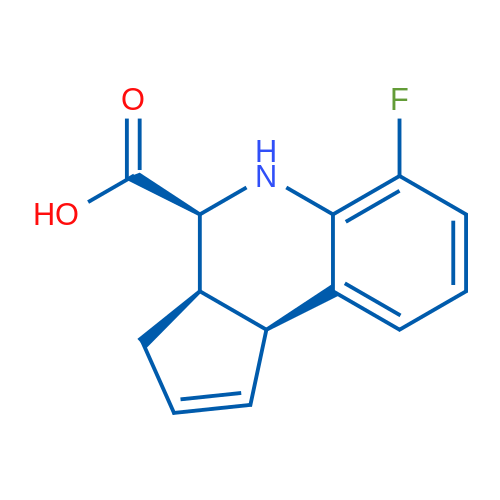 (3AR,4s,9bs)-6-fluoro-3a,4,5,9b-tetrahydro-3h-cyclopenta[c]quinoline-4-carboxylic acid 1g
