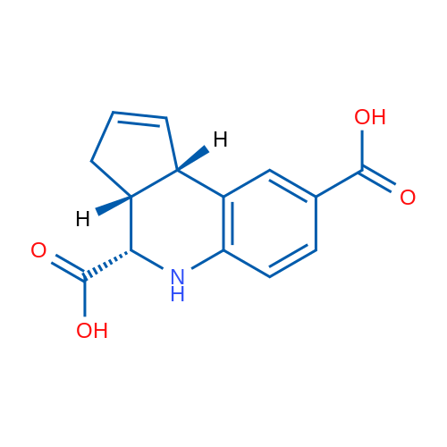 (3aR,4S,9bS)-3a,4,5,9b-Tetrahydro-3H-cyclopenta[c]quinoline-4,8-dicarboxylic acid 1g