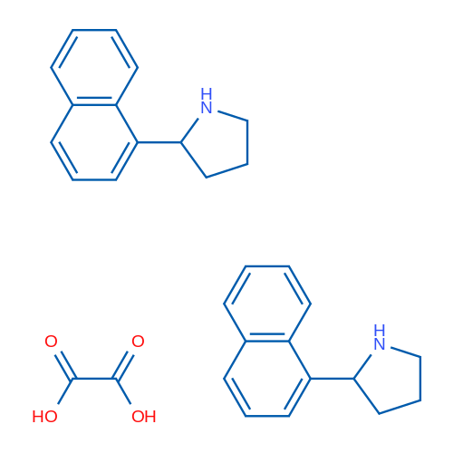 2-(1-NAphthyl)pyrrolidine oxalate (2:1) 1g
