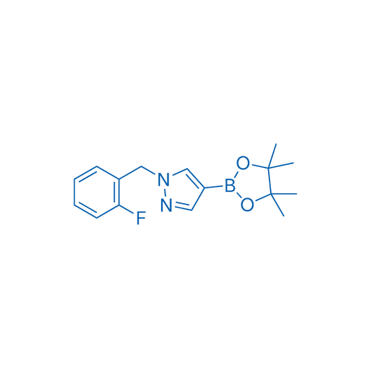 1-(2-Fluorobenzyl)-4-(4,4,5,5-tetramethyl-1,3,2-dioxaborolan-2-yl)-1H-pyrazole 100mg