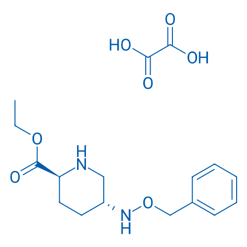 (2S,5R)-Ethyl 5-((benzyloxy)amino)piperidine-2-carboxylate oxalate 25g