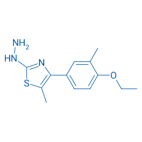 4-(4-Ethoxy-3-methylphenyl)-2-hydrazinyl-5-methylthiazole 5g