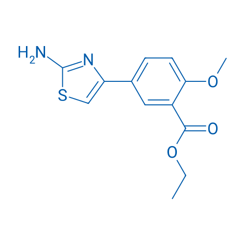 Ethyl 5-(2-aminothiazol-4-yl)-2-methoxybenzoate 1g