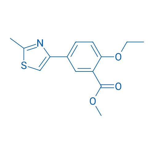 Methyl 2-ethoxy-5-(2-methylthiazol-4-yl)benzoate 5g
