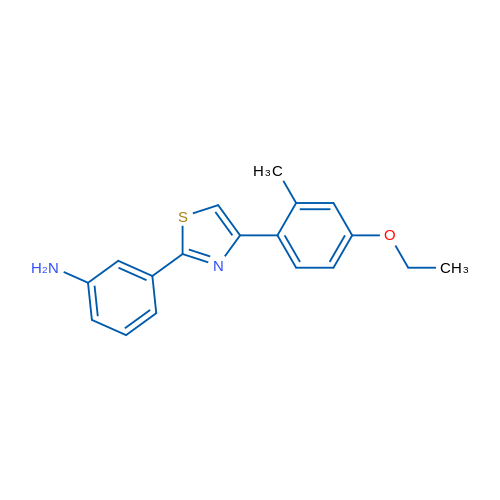 3-(4-(4-Ethoxy-2-methylphenyl)thiazol-2-yl)aniline 1g