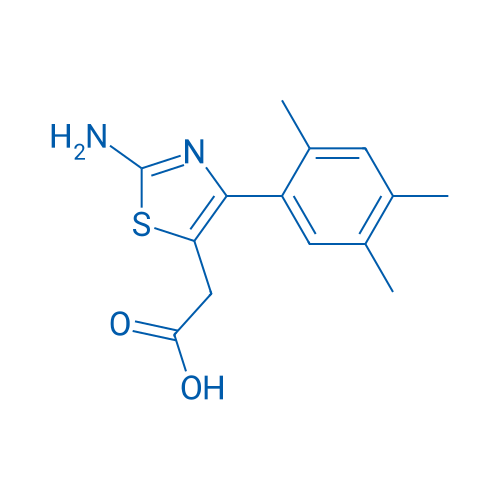 2-(2-Amino-4-(2,4,5-trimethylphenyl)thiazol-5-yl)acetic acid 5g