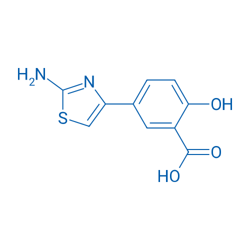 5-(2-Aminothiazol-4-yl)-2-hydroxybenzoic acid 1g