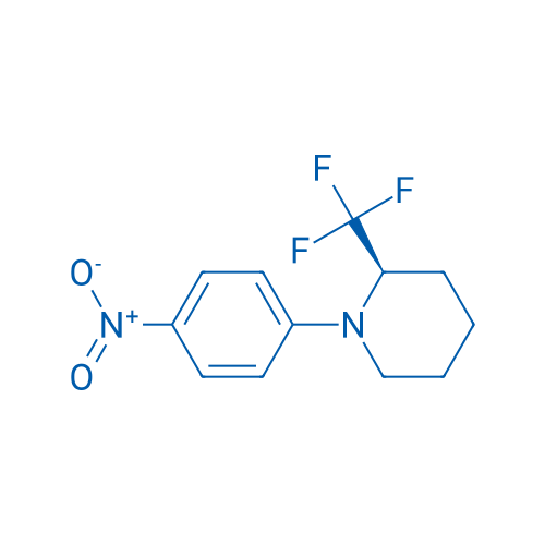 (R)-1-(4-Nitrophenyl)-2-(trifluoromethyl)-piperidine 1g