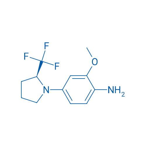 (S)-2-Methoxy-4-(2-trifluoromethyl-pyrrolidin-1-yl)aniline 1g