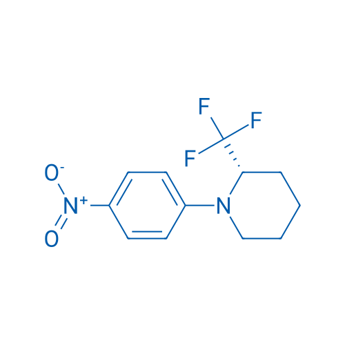 (S)-1-(4-Nitrophenyl)-2-(trifluoromethyl)-piperidine 1g