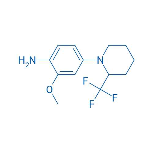2-Methoxy-4-(2-trifluoromethyl-piperidin-1-yl)aniline 1g