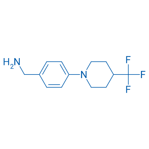 4-(4-Trifluoromethyl-piperidin-1-yl)-benzylamine 1g