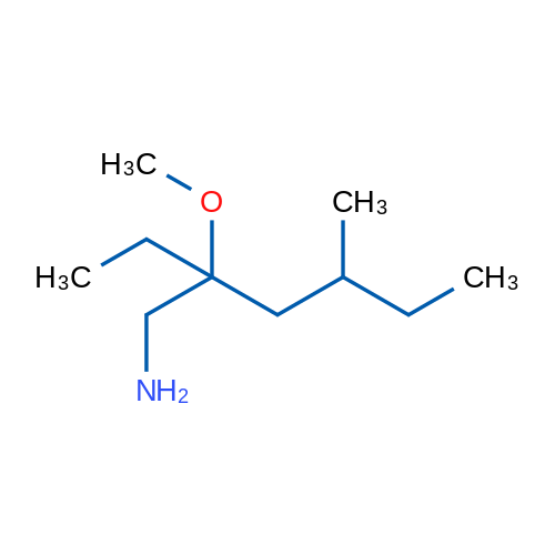 2-Ethyl-2-methoxy-4-methyl-hexylamine 1g