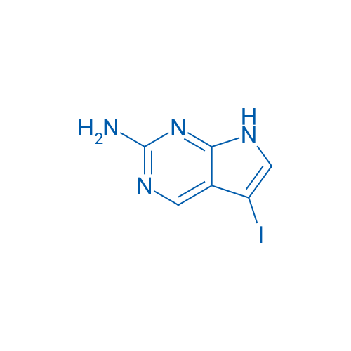 5-Iodo-7H-pyrrolo[2,3-d]pyrimidin-2-amine 250mg