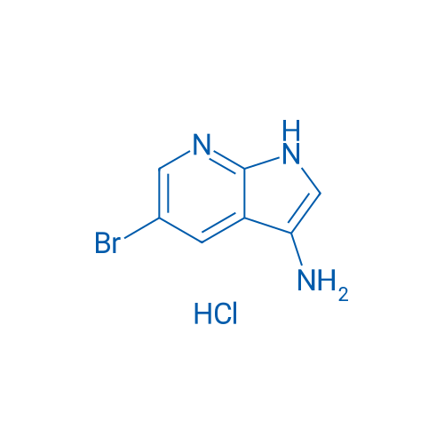 5-Bromo-1H-pyrrolo[2,3-b]pyridin-3-amine hydrochloride 1g