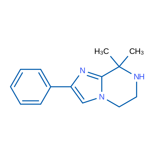 8,8-Dimethyl-2-phenyl-5,6,7,8-tetrahydroimidazo[1,2-a]pyrazine 1g