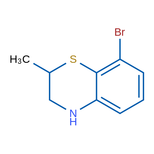 8-Bromo-2-methyl-3,4-dihydro-2H-benzo[b][1,4]thiazine 1g