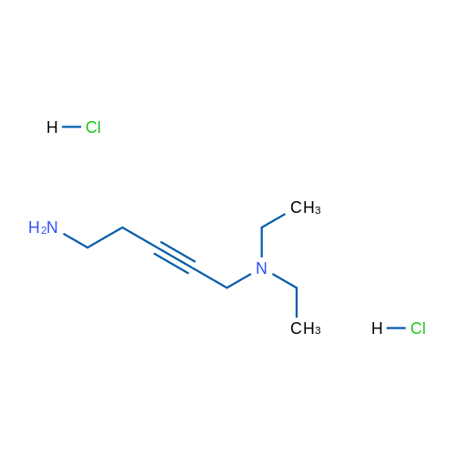 N1,N1-Diethylpent-2-yne-1,5-diamine dihydrochloride 1g